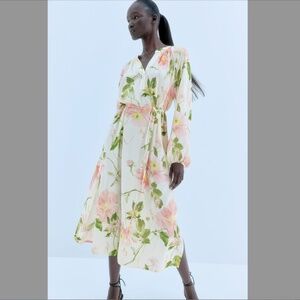 H&M Balloon Sleeve Dress